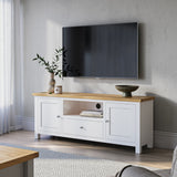 Farrow-XL-150cm-TV-Stand-white from Roseland Furniture