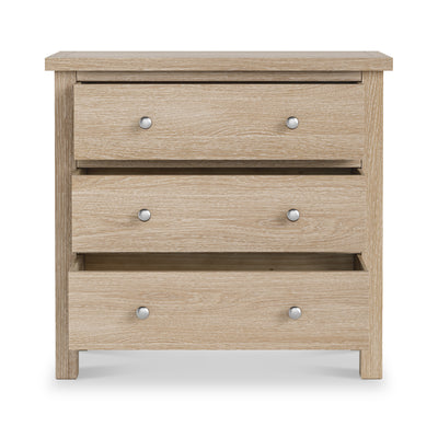 Farrow Oak 3 Drawer Chest