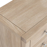 Farrow Oak 3 Drawer Chest from Roseland Furniture