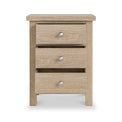 Farrow-oak-xl-3-drawer-bedside  from Roseland Furniture