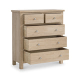 Farrow Oak XL 2 over 3 Drawer Chest from Roseland Furniture