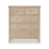 Farrow Oak XL 2 over 3 Drawer Chest from Roseland Furniture