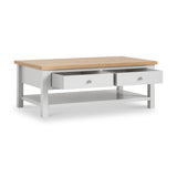 Farrow XL Coffee Table with 2 Drawers from Roseland Furniture