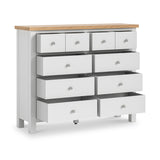 Farrow 4 over 6 Drawer Chest from Roseland Furniture