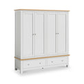 Farrow-4-Door-Wardrobe-Grey from Roseland Furniture