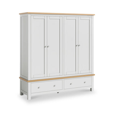 Farrow 4 Door Wardrobe with 2 Drawers