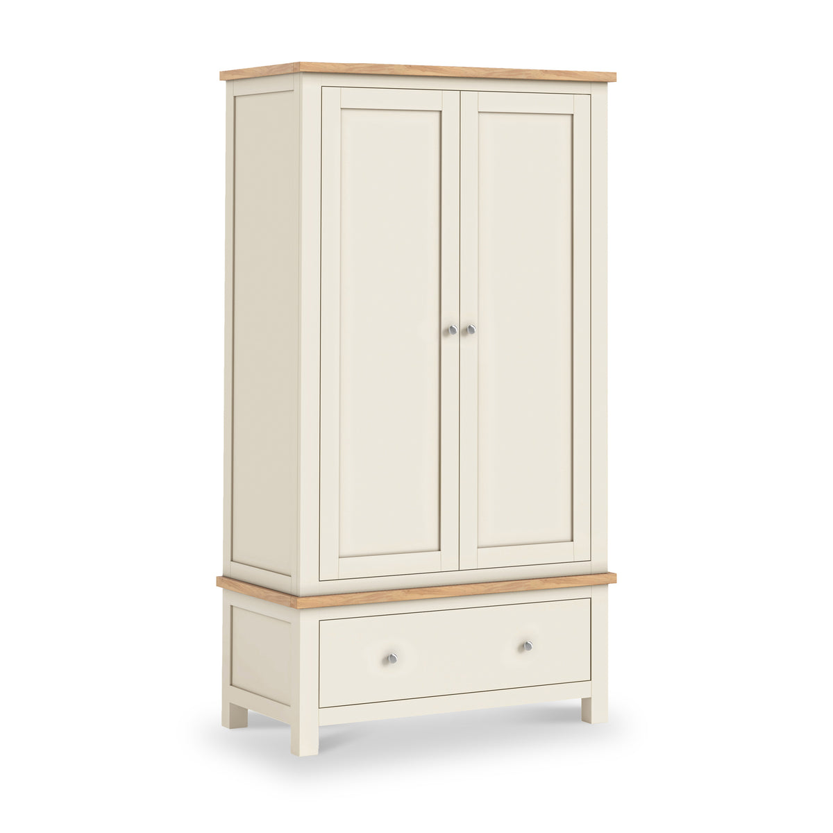 Farrow XL Double Wardrobe with Drawer from Roseland Furniture