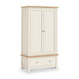 Farrow XL Double Wardrobe with Drawer from Roseland Furniture