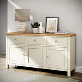 Farrow-xl-3-door-and-3-drawer-sideboard-cream from Roseland Furniture