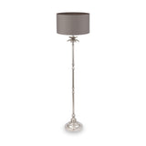 Trafalgar Nickel Palm Tree Floor Lamp