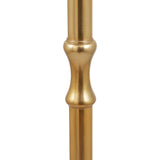 Trafalgar Gold Palm Tree Stick Floor Lamp