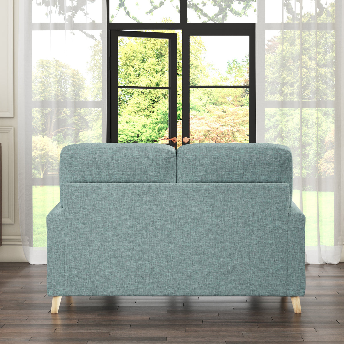 Foxton Teal 2 Seater Sofa from Roseland Furniture