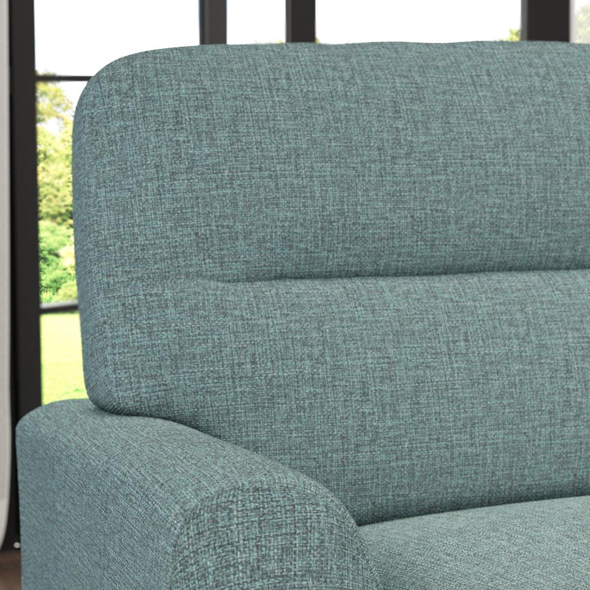 Foxton Teal 2 Seater Sofa from Roseland Furniture