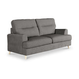 Foxton Charcoal 3 Seater Sofa from Roseland furniture