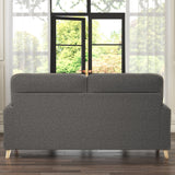 Foxton Charcoal 3 Seater Sofa from Roseland furniture