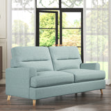 Foxton Teal 3 Seater Sofa from Roseland furniture