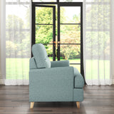 Foxton Teal 3 Seater Sofa from Roseland furniture