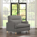 Foxton Charcoal Snuggler Armchair from Roseland furniture