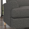 Foxton Charcoal Snuggler Armchair from Roseland furniture