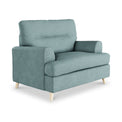 Foxton Teal Snuggler Armchair from Roseland furniture