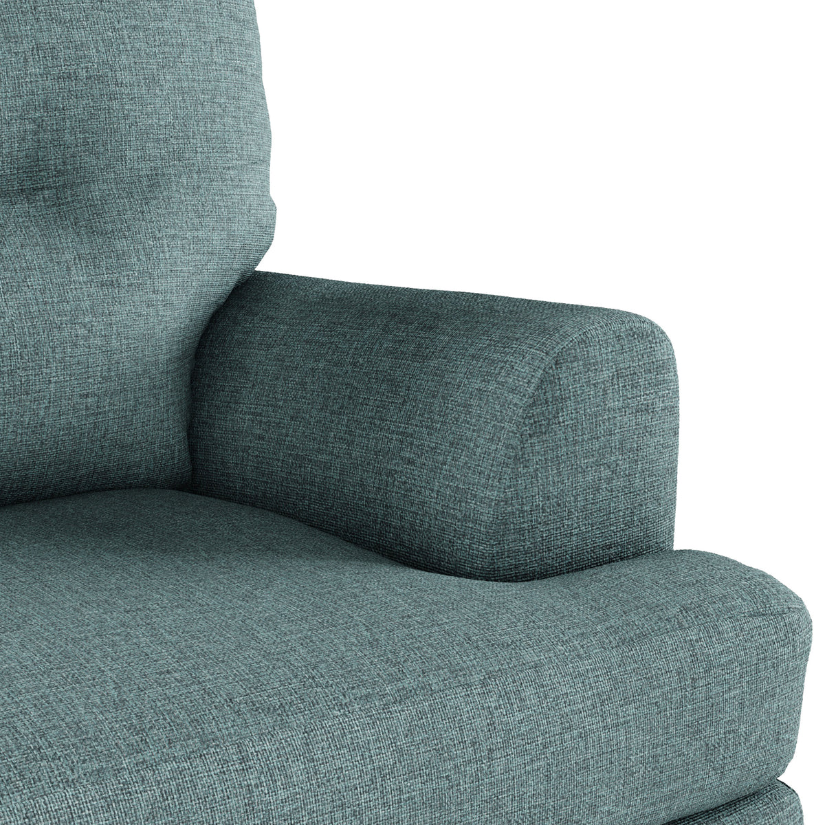 Foxton Teal Snuggler Armchair from Roseland furniture