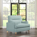 Foxton Teal Snuggler Armchair from Roseland furniture