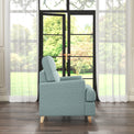 Foxton Teal Snuggler Armchair from Roseland furniture