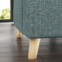 Foxton Teal Snuggler Armchair from Roseland furniture