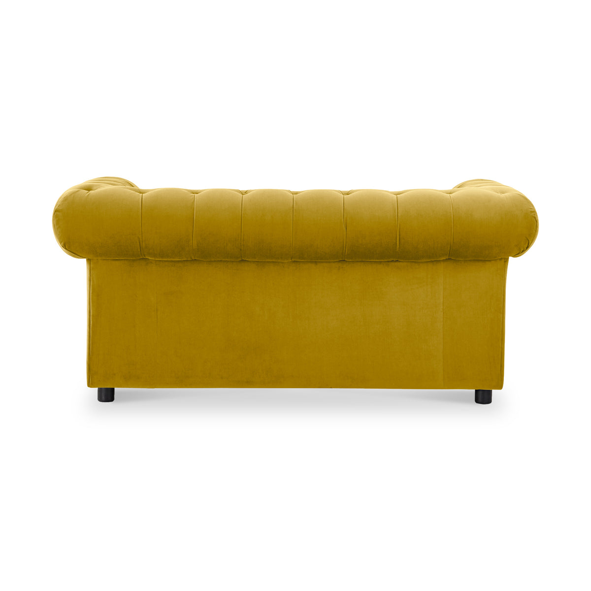 Kingswell-velvet-2-seater-sofa-turmeric from Roseland Furniture