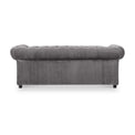 Kingswell-velvet-3-seater-sofa-grey from Roseland Furniture