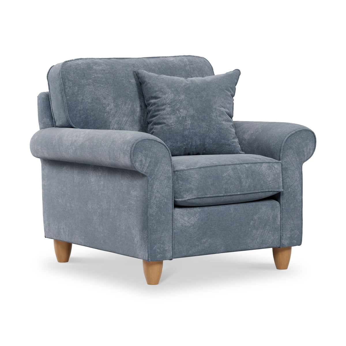 Ashbury Armchair Steel from Roseland Furniture