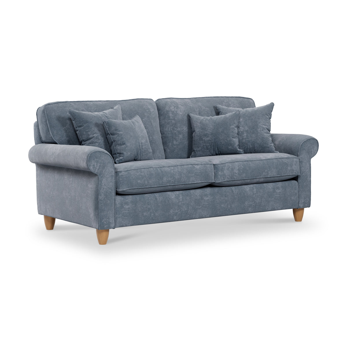 Ashbury 3 Seater Sofa Steel from Roseland Furniture