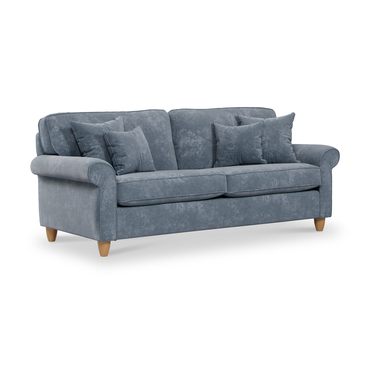 Ashbury 4 Seater Sofa Steel from Roseland Furniture