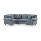 Ashbury Left Hand Corner Sofa Steel from Roseland Furniture