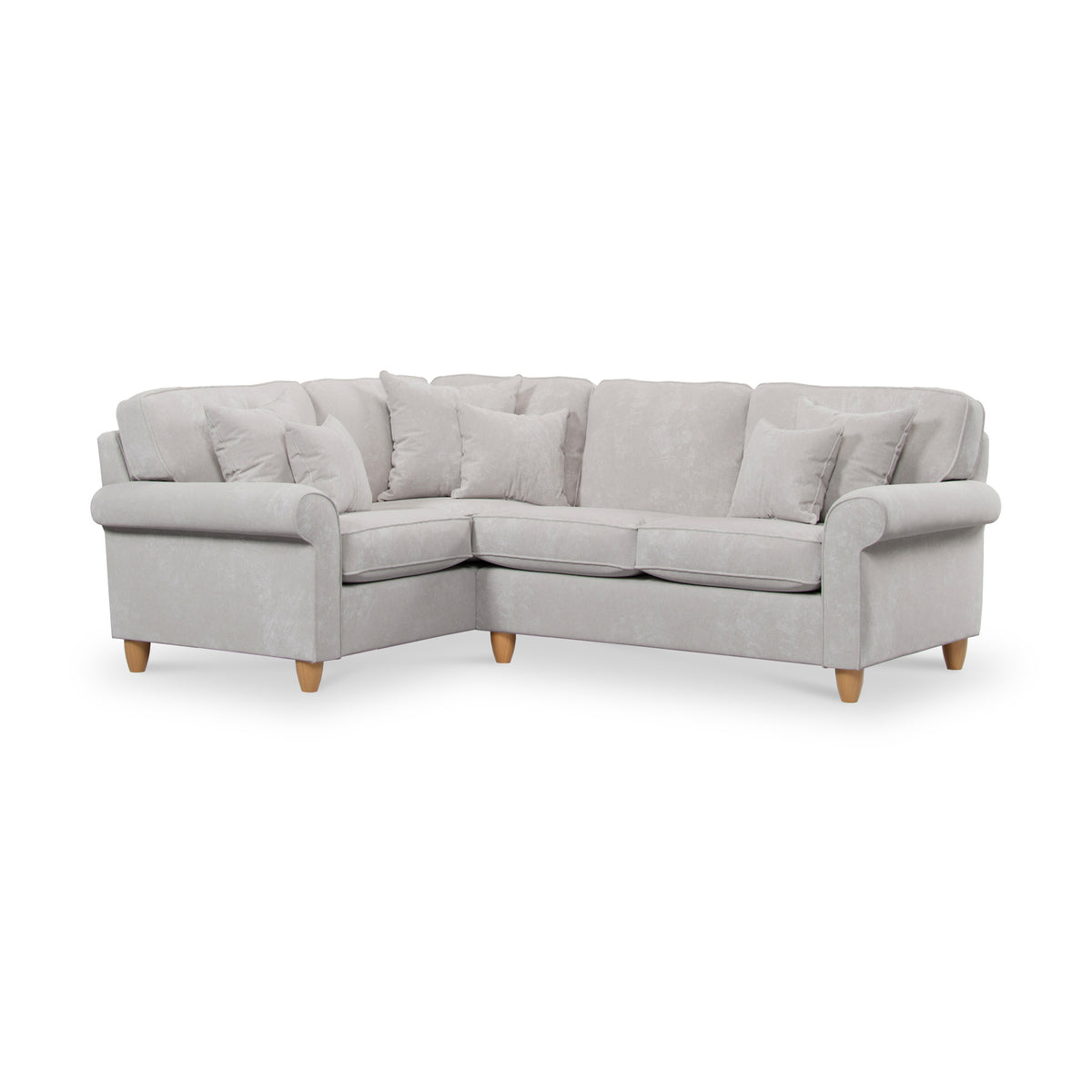 Ashbury Left Hand Corner Sofa Pearl from Roseland Furniture