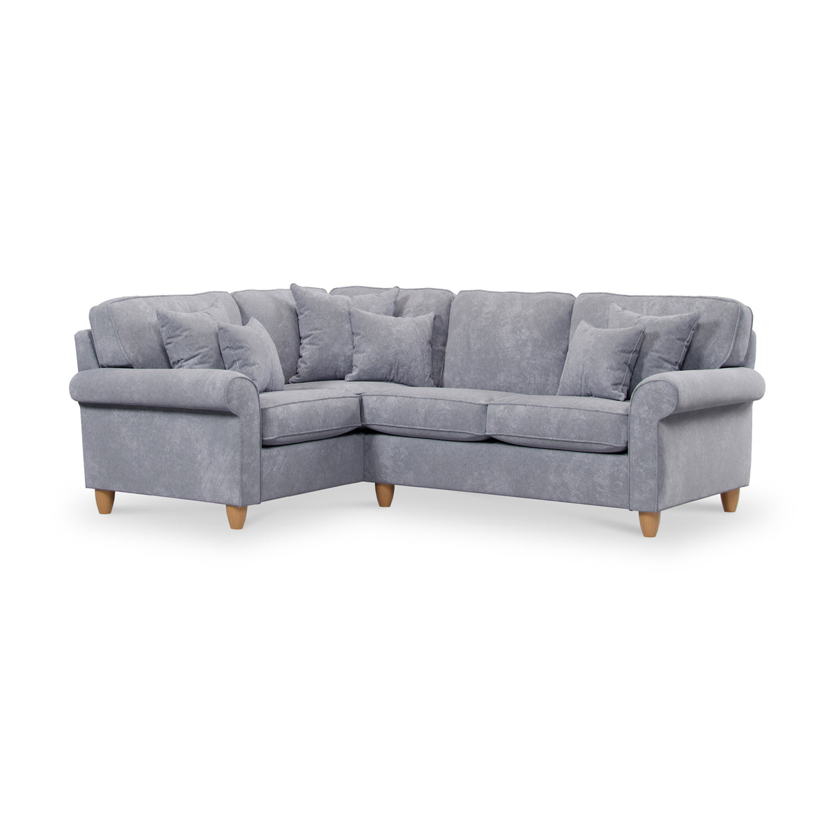 Ashbury Left Hand Corner Sofa Anthracite from Roseland Furniture