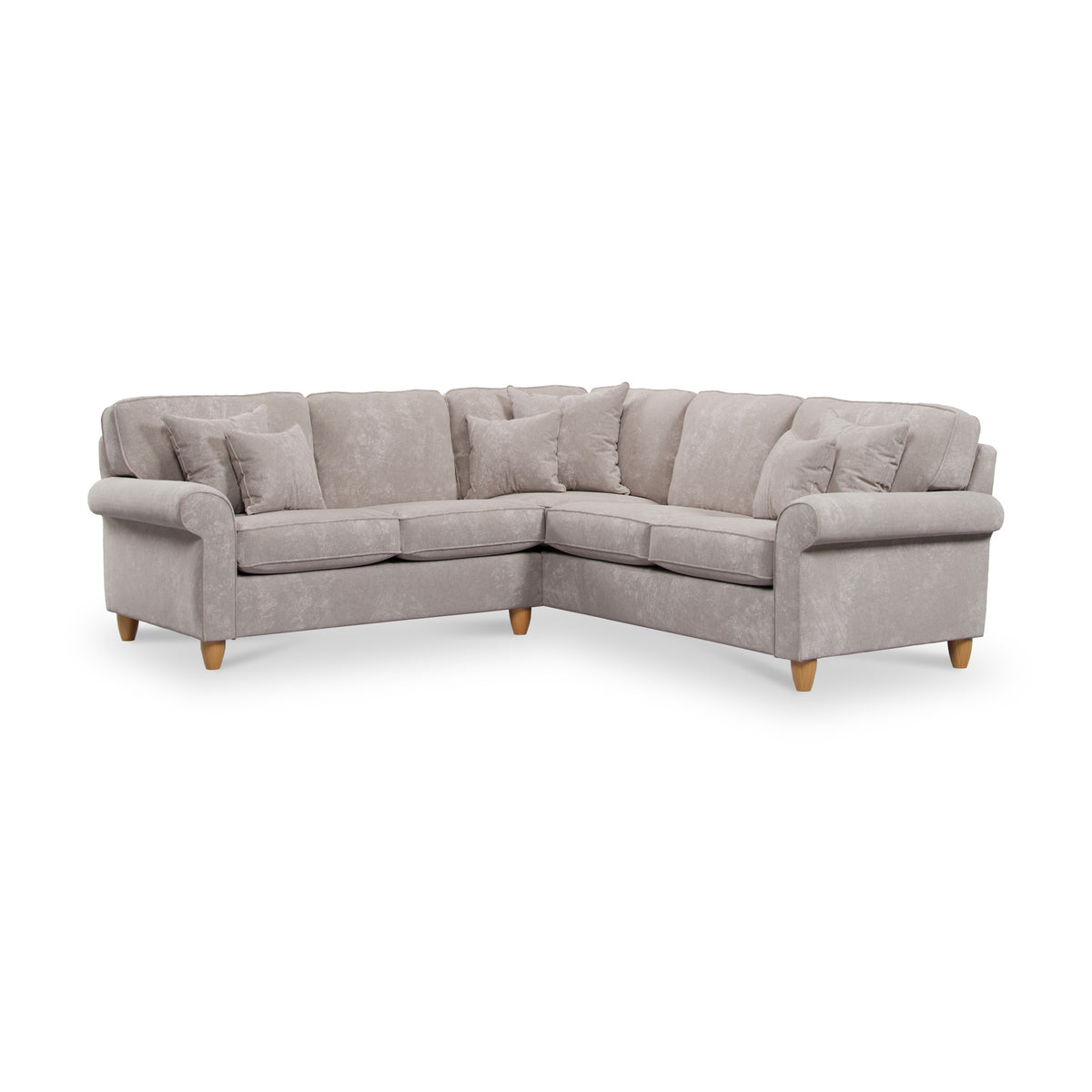 Ashbury Corner Sofa Beige from Roseland Furniture