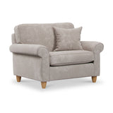 Ashbury Snuggle Chair Beige from Roseland Furniture