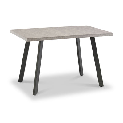 Sigvard 120cm Rhine Light Grey Dining Table