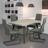 Sigvard-120cm-Rhine-Light-Grey-Dining-Table from Roseland Furniture