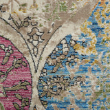 Thea Multicoloured Distressed Traditional Rug