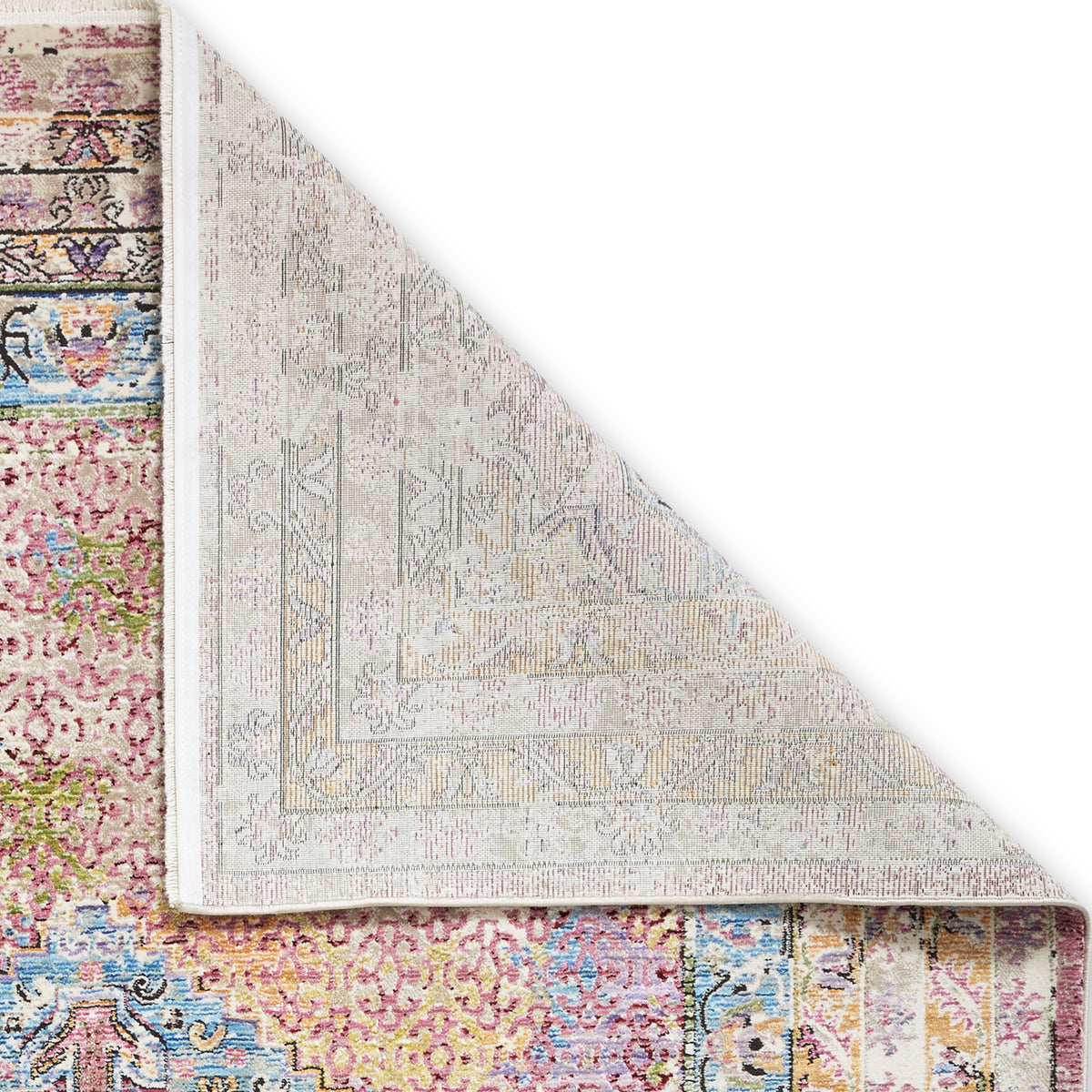 Thea Moroccan Multicoloured Distressed Rug from Roseland Furniture