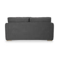 Oakley-faux-leather-3-seater-sofa-charcoal from Roseland Furniture