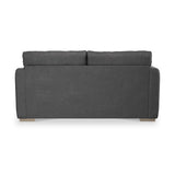 Oakley-faux-leather-3-seater-sofa-charcoal from Roseland Furniture