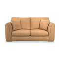 Oakley-faux-leather-3-seater-sofa-tan from Roseland Furniture