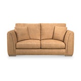 Oakley-faux-leather-3-seater-sofa-tan from Roseland Furniture