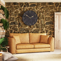 Oakley-faux-leather-3-seater-sofa-tan from Roseland Furniture