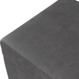 Oakley-faux-leather-storage-footstool-charcoal from Roseland Furniture