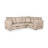 Oakley-faux-leather-rh-corner-sofa-mink from Roseland Furniture