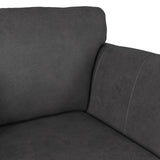 Oakley-faux-leather-snuggler-charcoal from Roseland Furniture